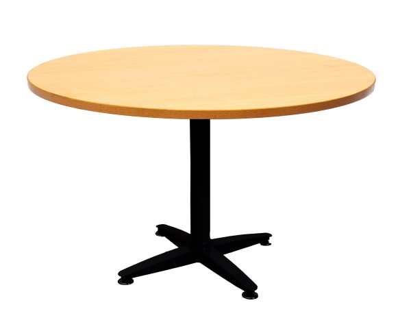 Rapid Star 4 Round Meeting Table 1200 BW - Check Stock Rapid Star 4 Round Meeting Table 1200 BW - Check Stock
