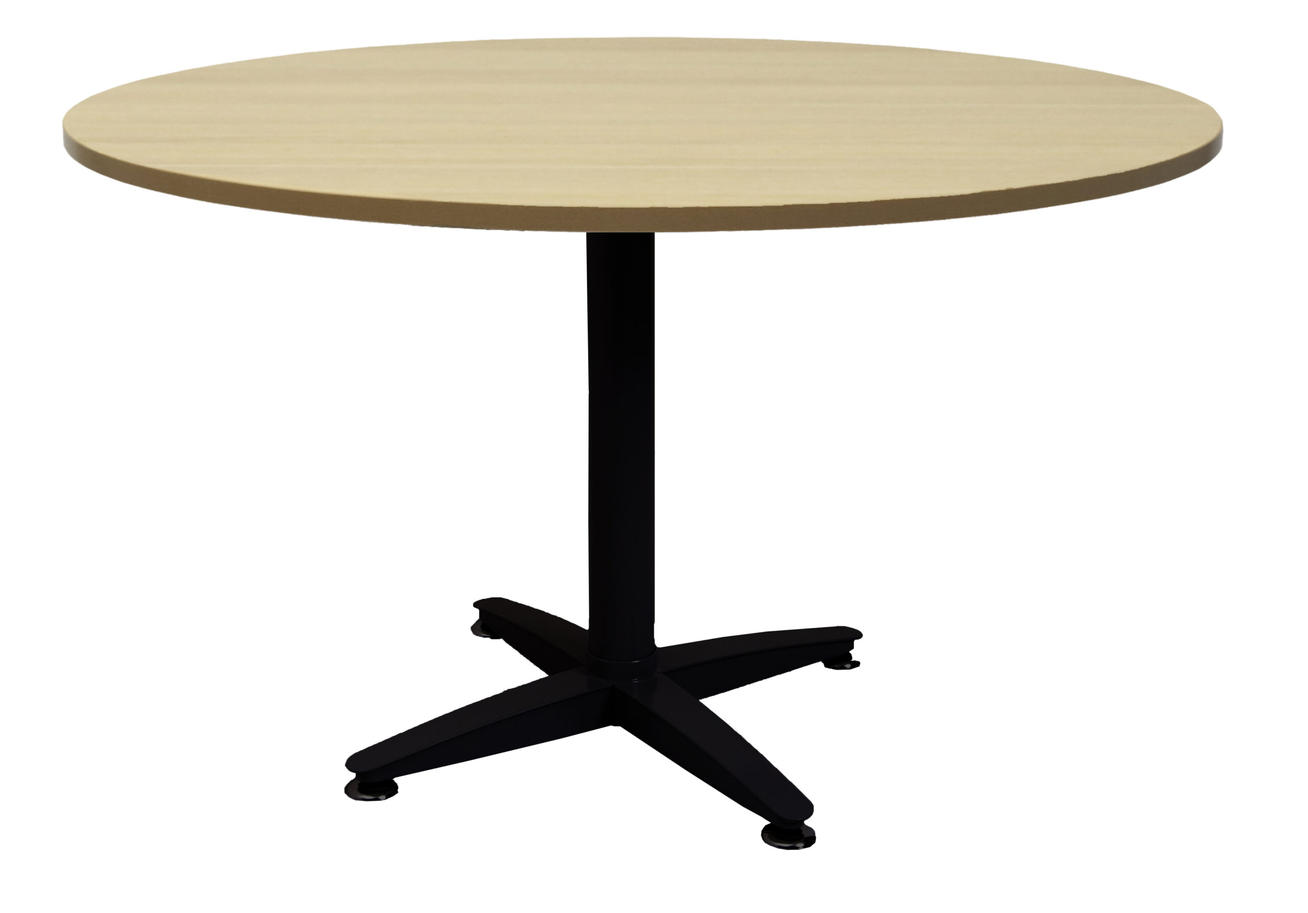 Rapid Star 4 Round Meeting Table 900 BW - Check Stock