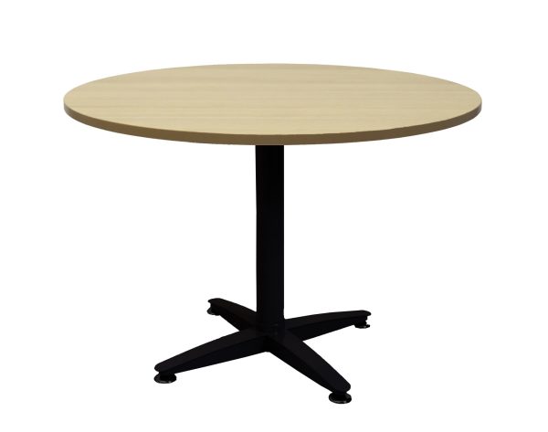 Rapid Star 4 Round Meeting Table 900 Chrome - Check Stock Rapid Star 4 Round Meeting Table 900 Chrome - Check Stock
