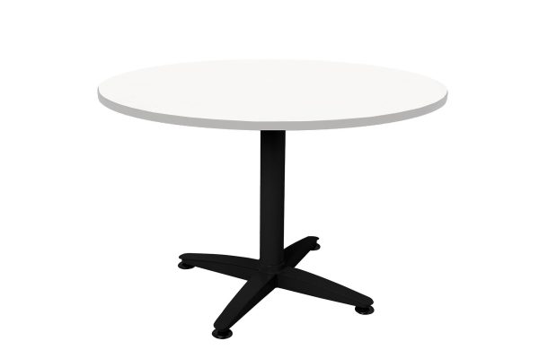 Rapid Star 4 Round Meeting Table 900 Chrome - Check Stock Rapid Star 4 Round Meeting Table 900 Chrome - Check Stock
