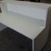 All White Budget Reception Counter - Made to order 1500