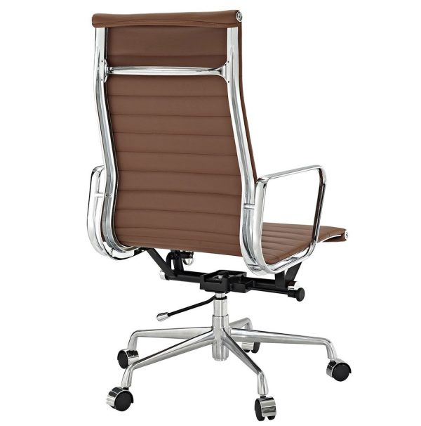 Skot High Back Leather Meeting Chair - Projects only