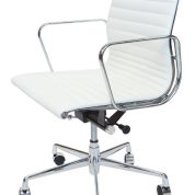 Skot Mid Back Leather Meeting Chair - Projects only