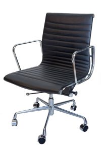 Skot Mid Back Leather Meeting Chair - Projects only