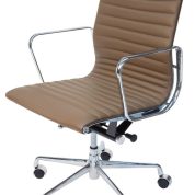 Skot Mid Back Leather Meeting Chair - Projects only