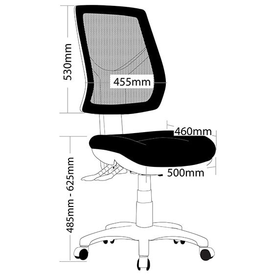 Riox Mesh High Back Task Chair Riox Mesh High Back Task Chair