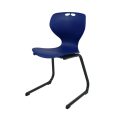 Roswell School Chair - Silver Cantilever Frame