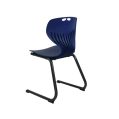 Roswell School Chair - Silver Cantilever Frame