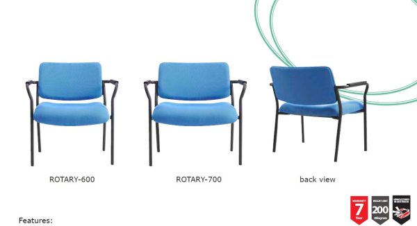 Rotary Breakout Chair - 2 Options Rotary Breakout Chair - 2 Options