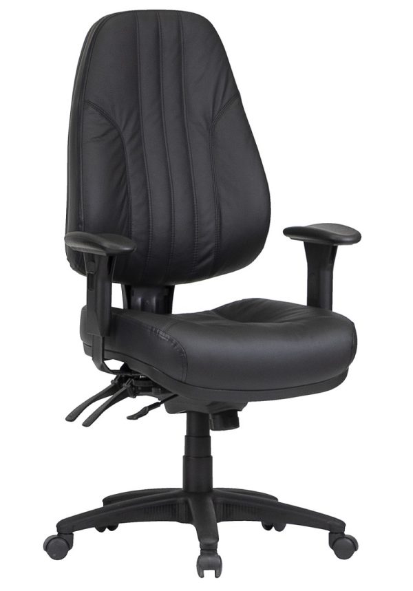 Rover Heavy Duty Leather Chair 