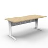 Rapid Open Desk 1500W x 750D - Scallop top