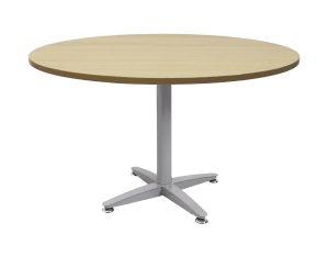 Rapid Star 4 Round Meeting Table 1200 Chrome - Check Stock