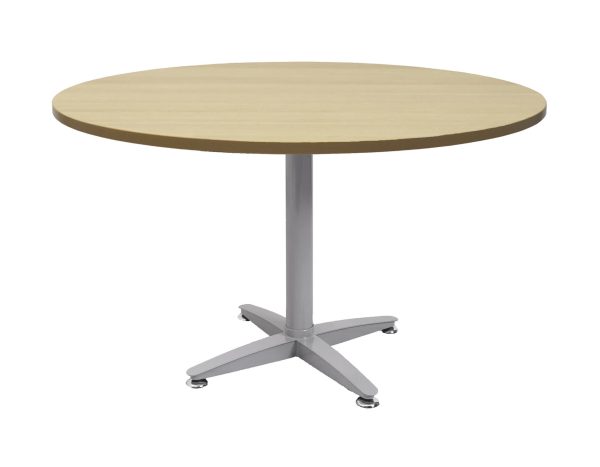 Rapid Star 4 Round Meeting Table 1200 Chrome - Check Stock Rapid Star 4 Round Meeting Table 1200 Chrome - Check Stock