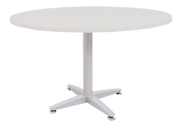 Rapid Star 4 Round Meeting Table 900 BW - Check Stock Rapid Star 4 Round Meeting Table 900 BW - Check Stock