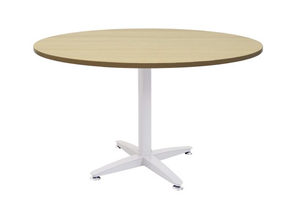 Rapid Star 4 Round Meeting Table 1200 BW - Check Stock Rapid Star 4 Round Meeting Table 1200 BW - Check Stock
