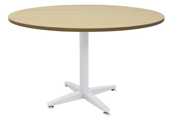 Rapid Star 4 Round Meeting Table 900 BW - Check Stock Rapid Star 4 Round Meeting Table 900 BW - Check Stock