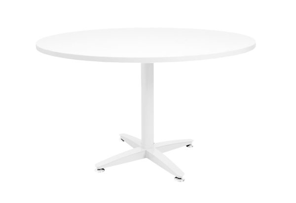 Rapid Star 4 Round Meeting Table 1200 BW - Check Stock Rapid Star 4 Round Meeting Table 1200 BW - Check Stock