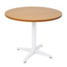 Rapid Star 4 Round Meeting Table 900 Chrome - Check Stock