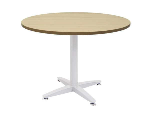 Rapid Star 4 Round Meeting Table 900 Chrome - Check Stock Rapid Star 4 Round Meeting Table 900 Chrome - Check Stock