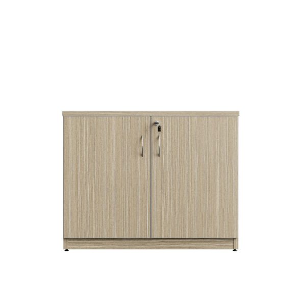 Hinge Door Credenza / Buffet 900W - Tawny Linewood Hinge Door Credenza / Buffet 900W - Tawny Linewood