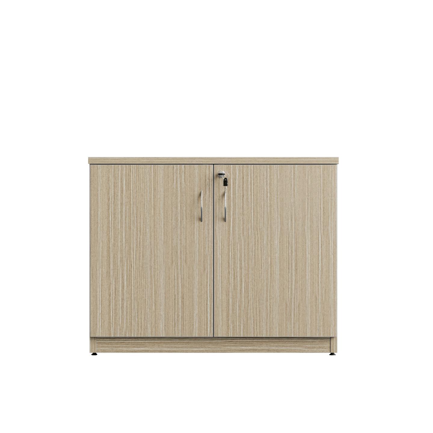 Hinge Door Credenza / Buffet 900W - Tawny Linewood