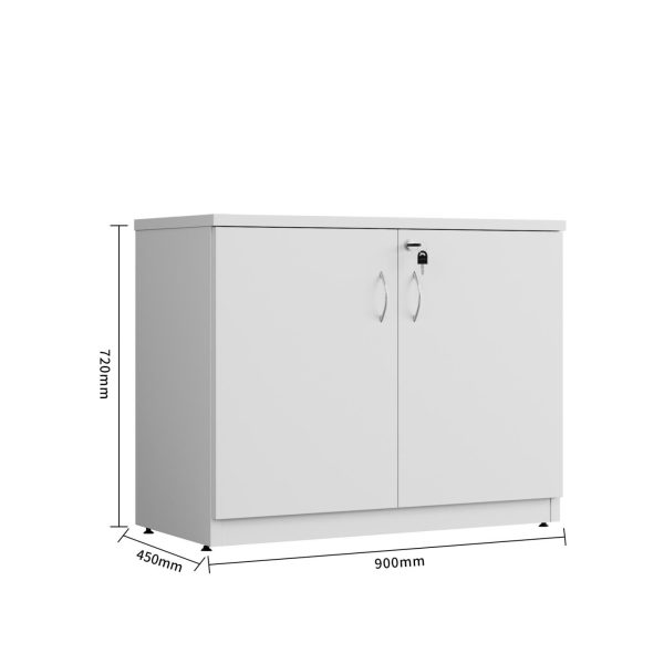 Hinge Door Credenza / Buffet WHITE 900 Hinge Door Credenza / Buffet WHITE 900