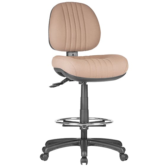 Safari Upholstered Drafting Chair - 2 Options