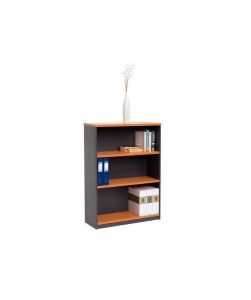 Medium Open Bookcase 1200H CHERRY - And 5 Colours