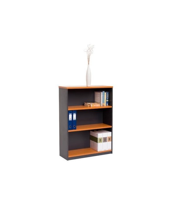 Medium Open Bookcase 1200H CHERRY - And 5 Colours Medium Open Bookcase 1200H CHERRY - And 5 Colours