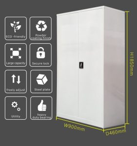 Max Metal Stationery Cabinet 1850H