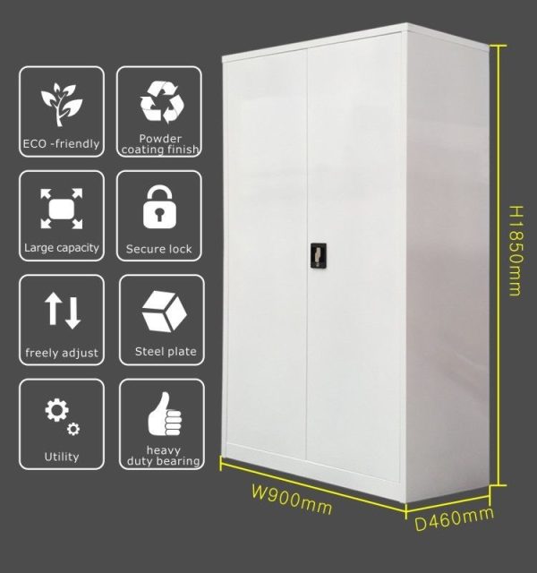 Max Metal Stationery Cabinet 1850H