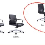 Select Office Chair with Italian Leather