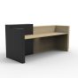 Sempre Reception Counter - Black 2400