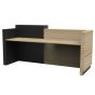 Sempre Reception Counter - Black 2400