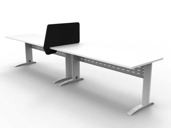 Eco 27mm Angled Slip on Desk Screen 
