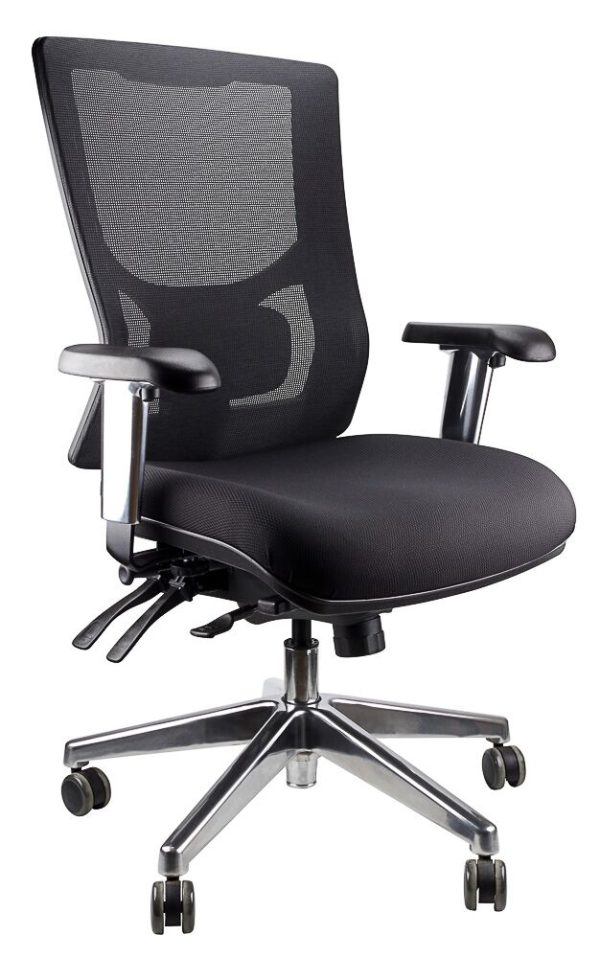 Seville Mesh Back Task Chair - Chrome Frame Seville Mesh Back Task Chair - Chrome Frame