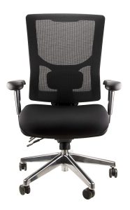 Seville Mesh Back Task Chair - Chrome Frame