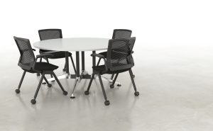 Modulus 4 Posts Round Meeting Table 1400