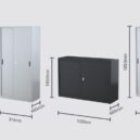 Steelco Sliding Door Cabinet - 1500W