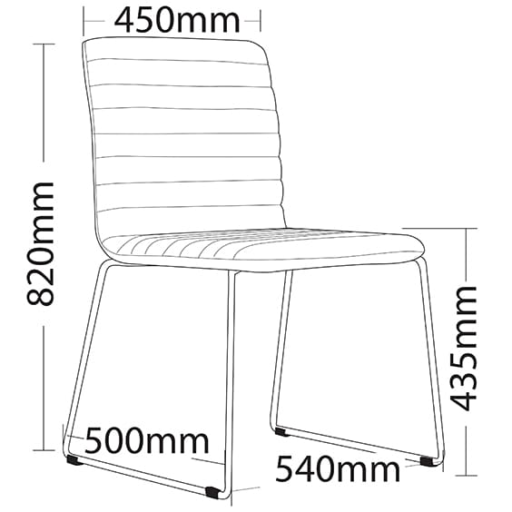 Smoke Upholstered Breakout Chair - Steel Frame Smoke Upholstered Breakout Chair - Steel Frame