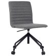 Smoke Meeting Chair - Pivot or Castor Frame
