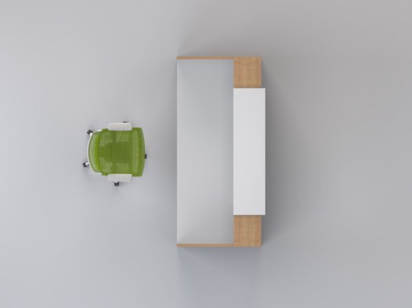 Opal Reception Counter Gloss White 2100 Opal Reception Counter Gloss White 2100