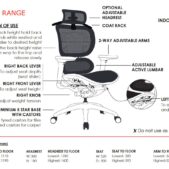 Ergo Mesh High Back Executive Chair