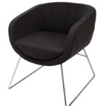 Splash Cube Sofa Chair Charcoal - Low Stock*