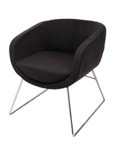 Splash Cube Sofa Chair Charcoal - Low Stock*