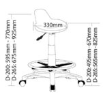 State 1 Drafting Stool - 2 Options