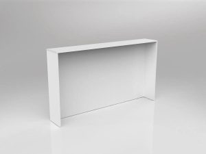 Straight Reception Desk Facade Only 1800W