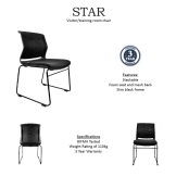 Star Mesh Back Visitor Chair - New Model