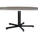 Star Base 5 Point Round Meeting Table 900