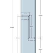 Go Step Door Steel Locker 380mm